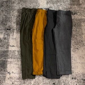 4 pairs of pants.
